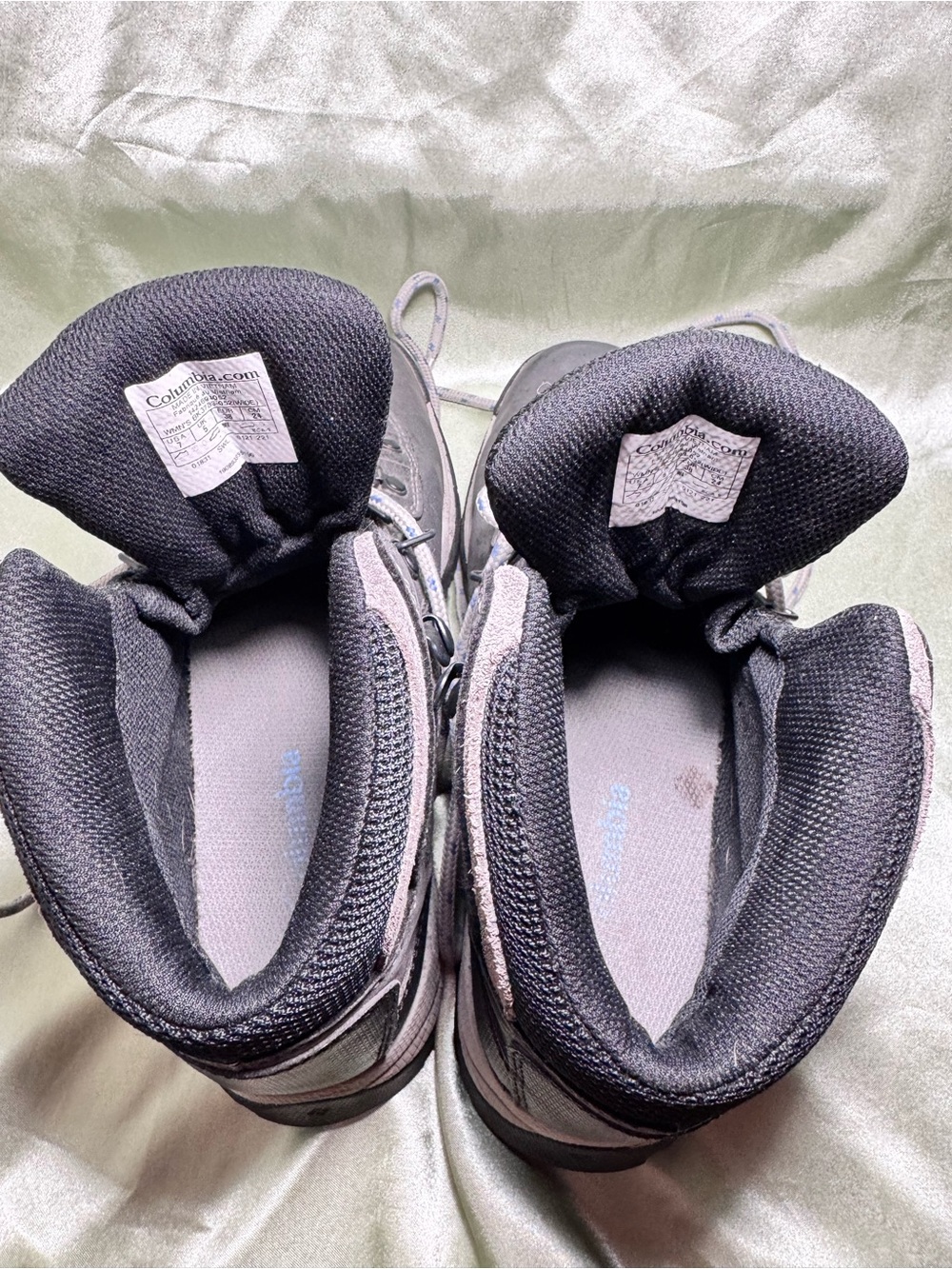 ⁠Columbia Newton Ridge Plus Wide Hiking Boots Grey BK3783-052 Women Size 7⁠ WIDE - Picture 6 of 8